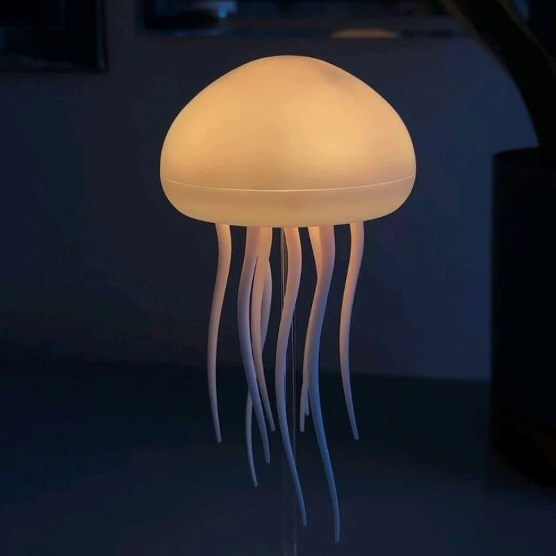 Jellyfish lamp, LED night light, view 5