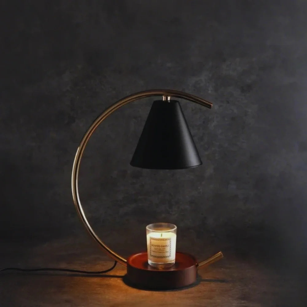 Candle warmer lamp with timer, view 2