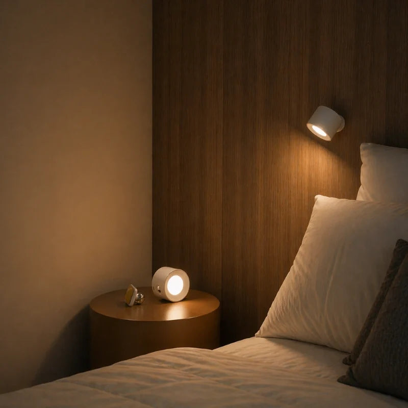 Cordless wall light, rechargeable, view 2