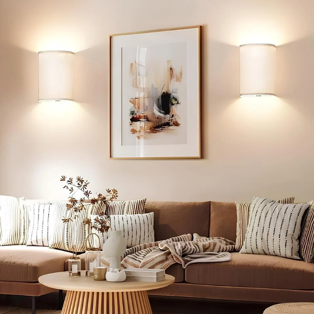 Linen wall light, cordless rechargeable, view 2