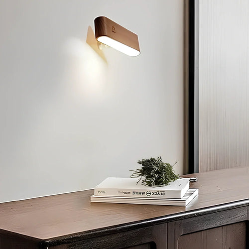 Battery operated wall sconce, rechargeable, view 2