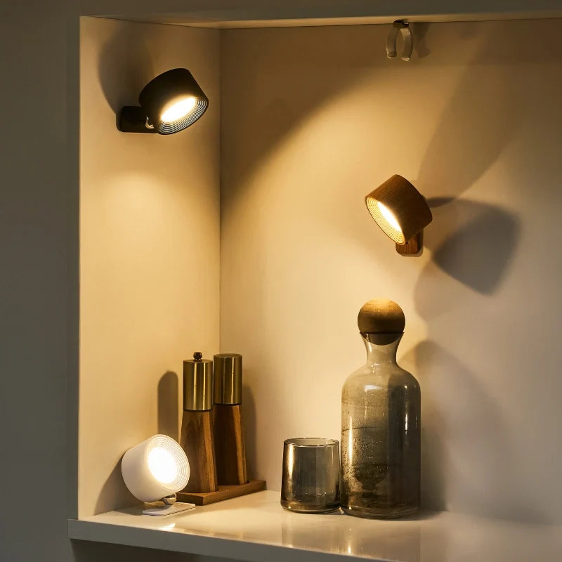 Cordless wall light, rechargeable, view 1