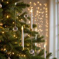 Christmas tree candles with remote, flameless, view 1