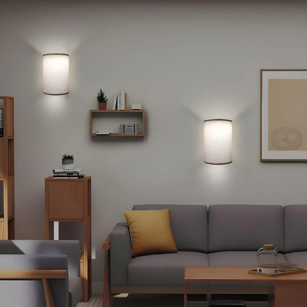 Linen wall light, cordless rechargeable, view 5