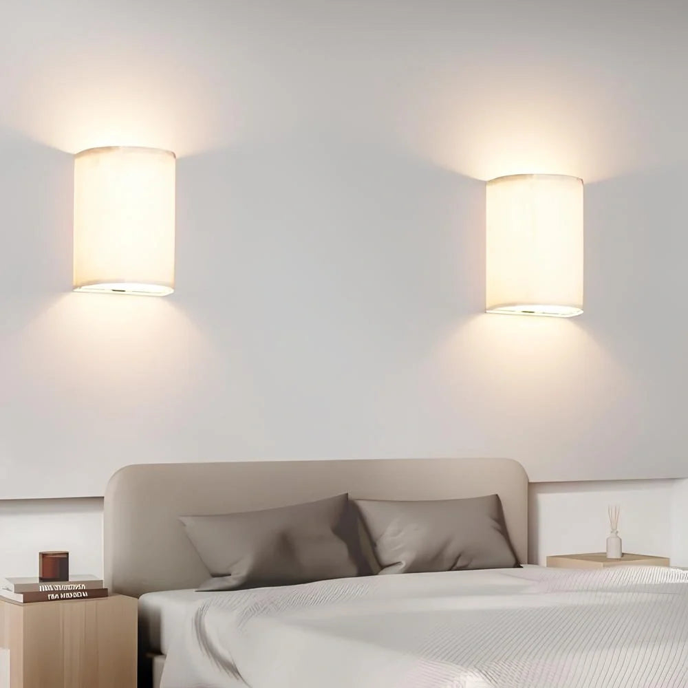 Linen wall light, cordless rechargeable, view 4