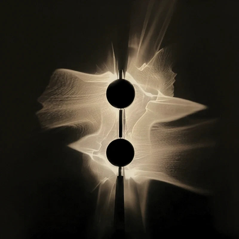 Ripple wall sconce, water light effect, view 4