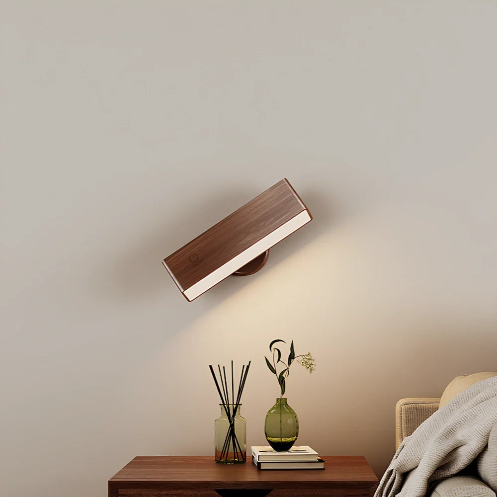 Battery operated wall sconce, rechargeable, view 3
