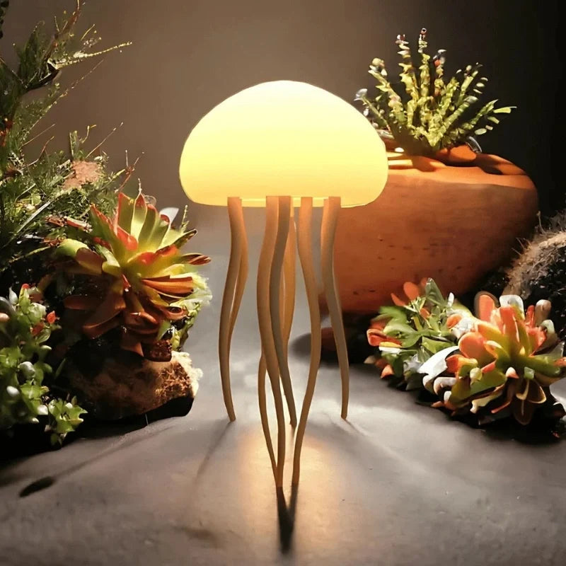 Jellyfish lamp, LED night light, view 7
