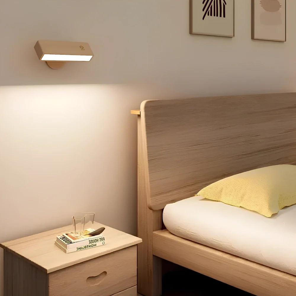 Battery operated wall sconce, rechargeable, view 4