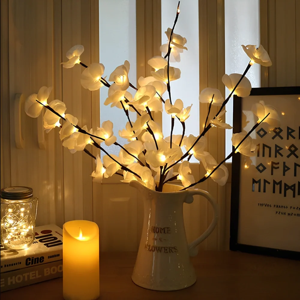 Lighted branches, battery operated, view 3