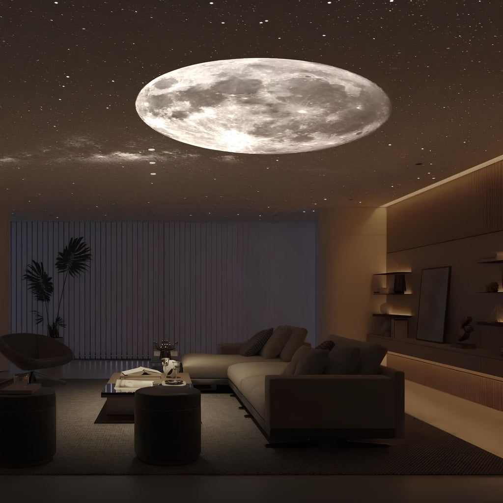 Galaxy projector with motif discs, view 2