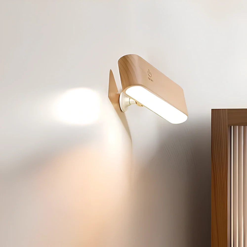 Battery operated wall sconce, rechargeable, view 1