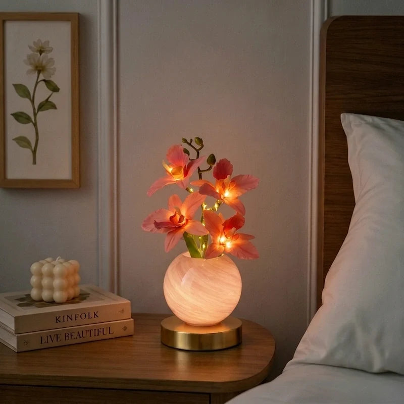 Cordless orchid lamp, rechargeable, view 5