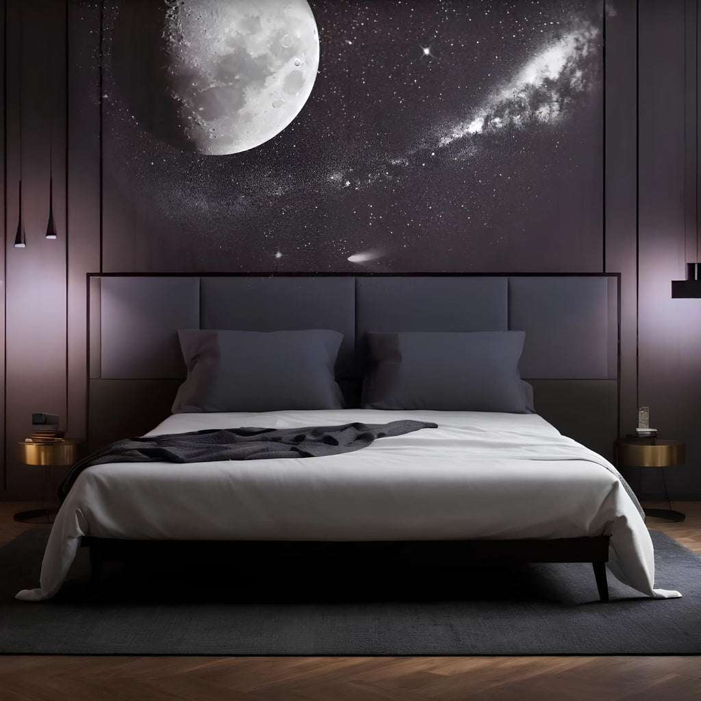 Galaxy projector with motif discs, view 5