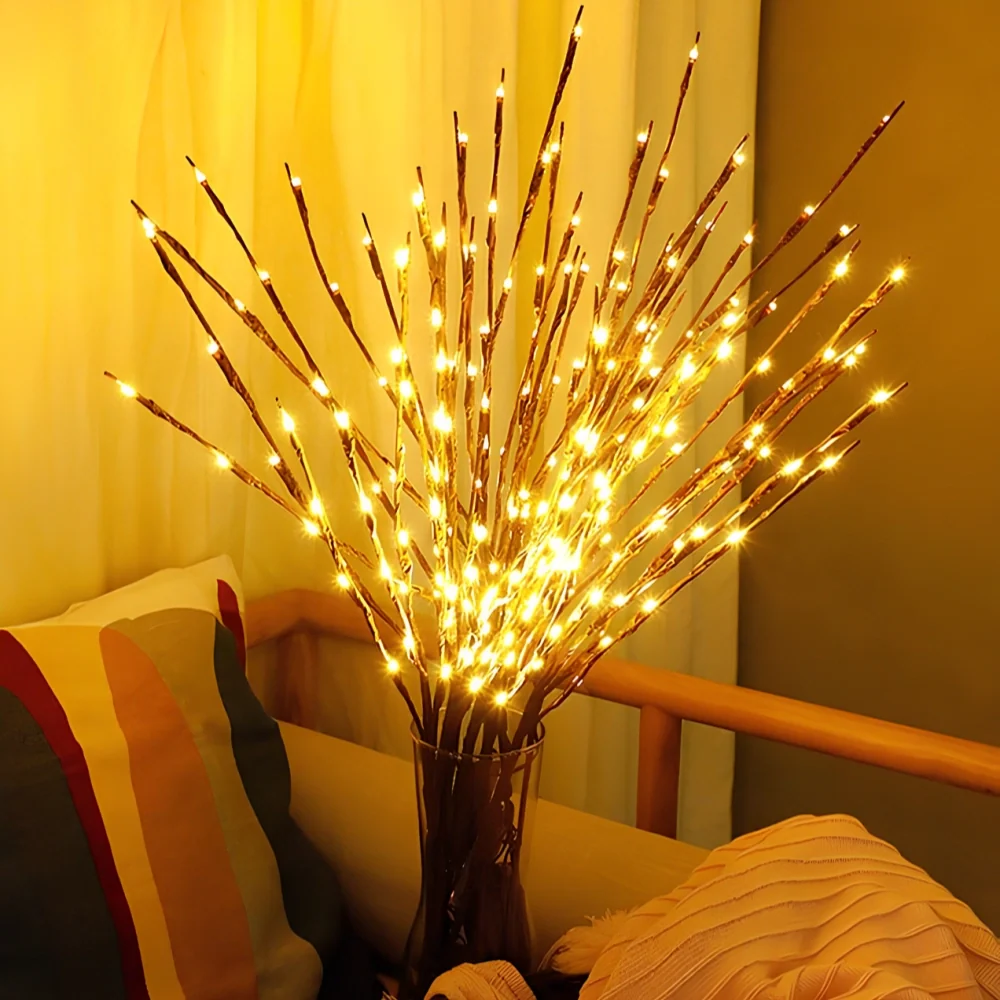 Lighted branches, battery operated, view 6