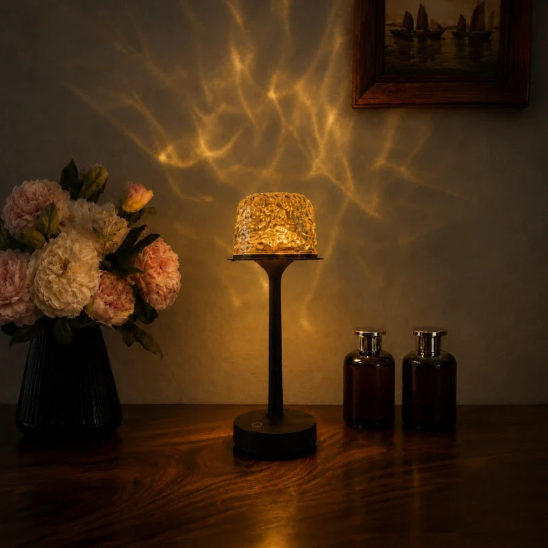 Northern lights lamp, rechargeable, view 1