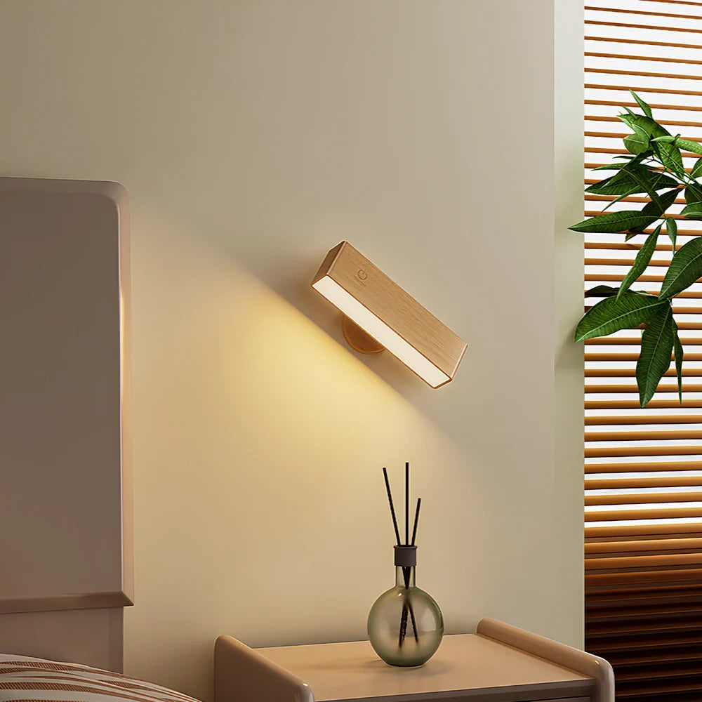 Battery operated wall sconce, rechargeable, view 5