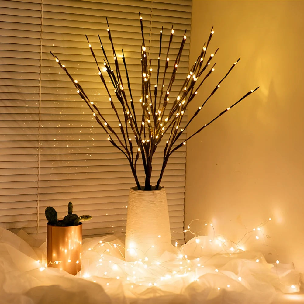 Lighted branches, battery operated, view 8