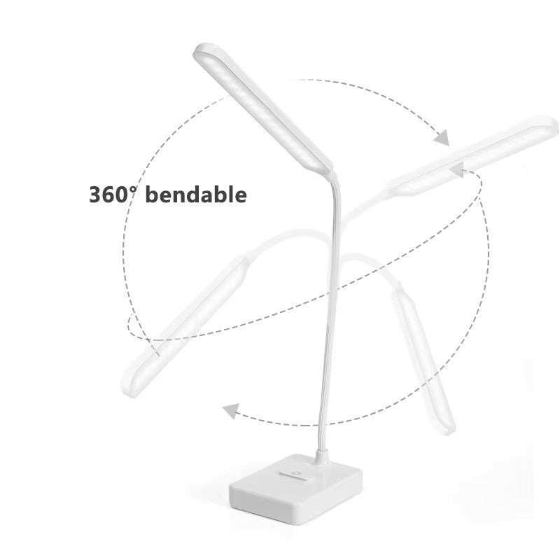 LED desk lamp, rechargeable or plug-in, view 8