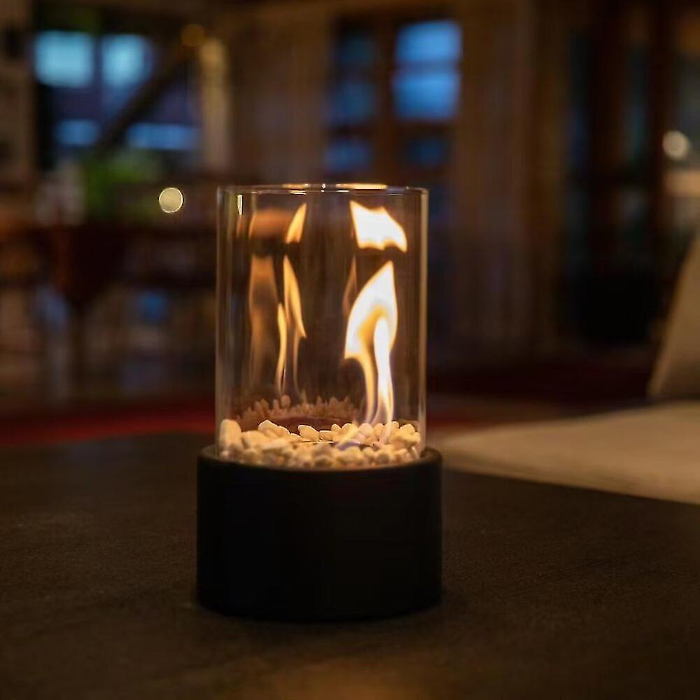 Indoor glass oil lamp, view 5